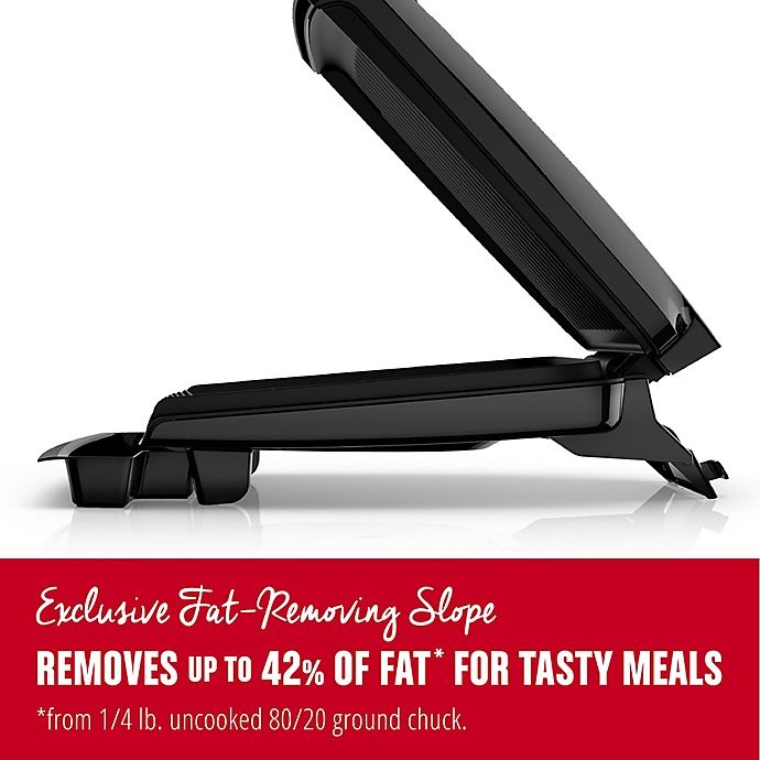 slide 4 of 5, George Foreman 8-Serving Variable Temperature Grill - Black, 1 ct