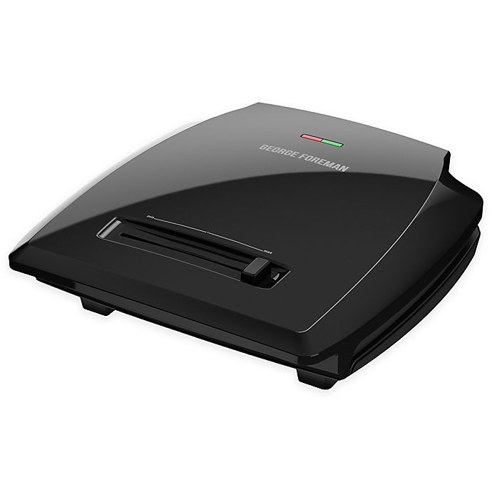 slide 1 of 5, George Foreman 8-Serving Variable Temperature Grill - Black, 1 ct