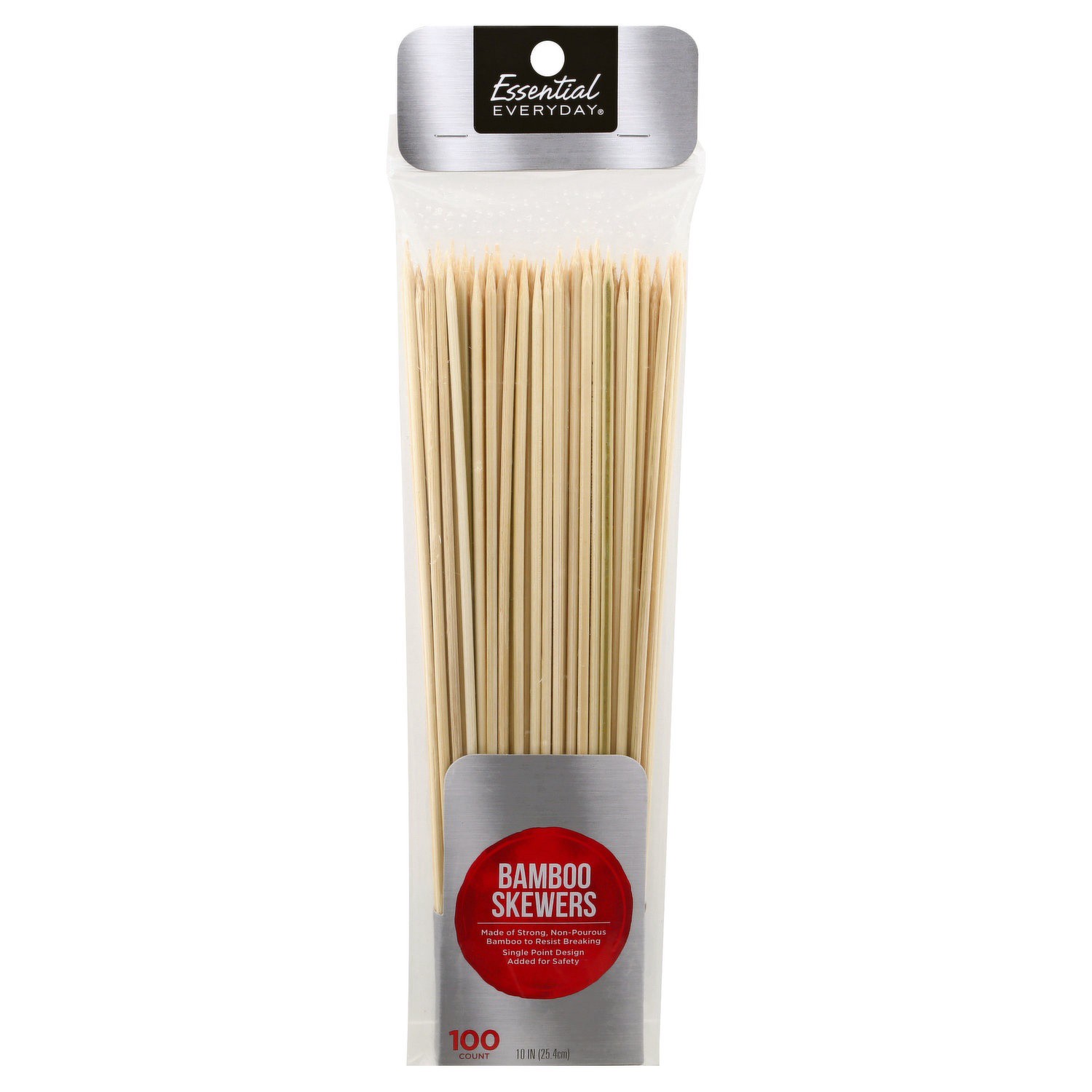 slide 1 of 1, Essential Everyday Bamboo Skewers, 100 ct