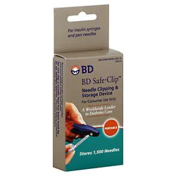 BD Safe-Clip Needle Clipper and Storage Device