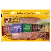 slide 1 of 1, Foster Farms Lunch Meat Turkey Variety Pack, 12 oz