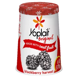 Yoplait Original Blackberry Harvest Yogurt