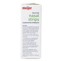 slide 11 of 13, Meijer Extra Clear Nasal Strips, 44 ct