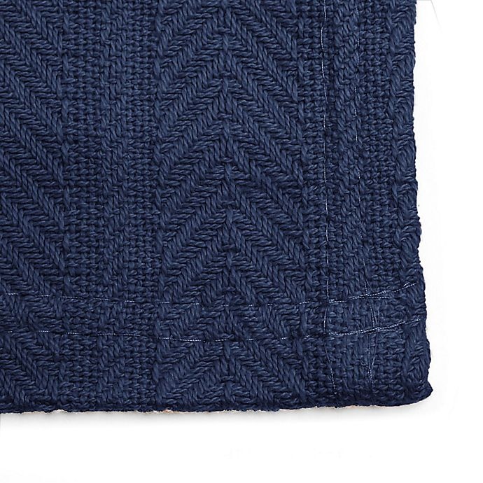 slide 2 of 4, Vellux Cotton Loom Woven Blanket, 1 ct