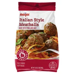 Meijer Flame Broiled Italian Style Meatballs
