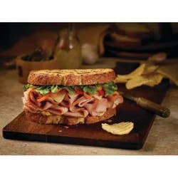 Ham & Swiss On White