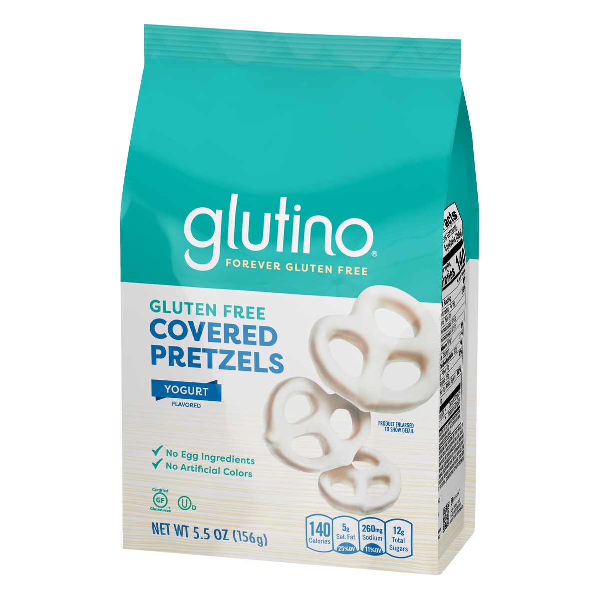 slide 7 of 8, Glutino Gluten Free Yogurt Flavored Covered Pretzels 5.5 oz, 5.5 oz