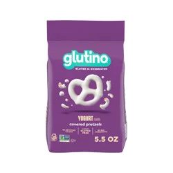 Glutino Gluten Free Yogurt Flavored Covered Pretzels 5.5 oz