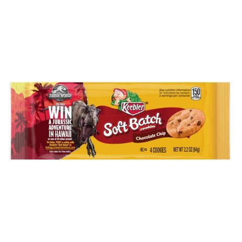 slide 1 of 1, Keebler Soft Batch Chocolate Chip Cookies, 2.2 oz