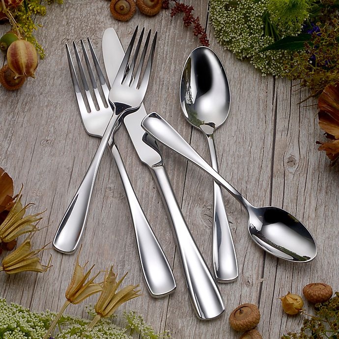 slide 2 of 2, Living by Robinson Eastford Flatware Set, 50 ct