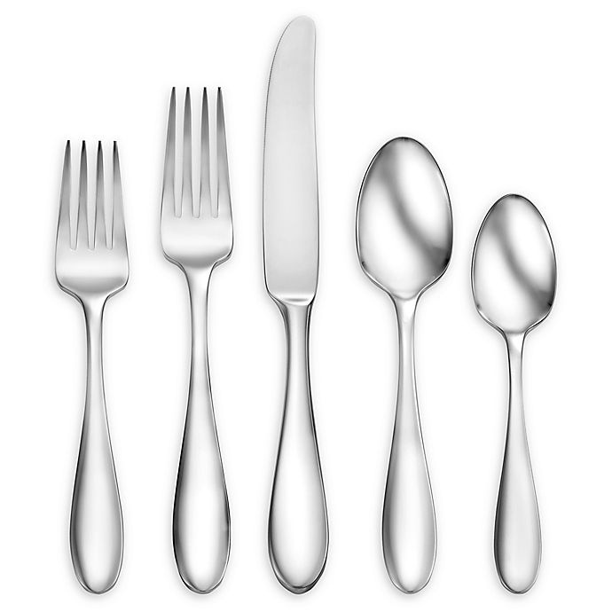 slide 1 of 2, Robinson Reposa Flatware Set, 65 ct