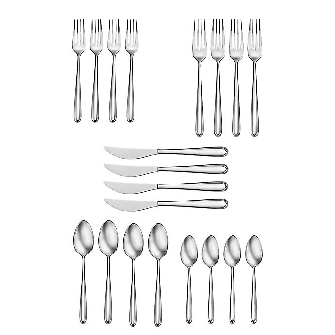 slide 2 of 2, Robinson Valley Falls Flatware Set, 20 ct