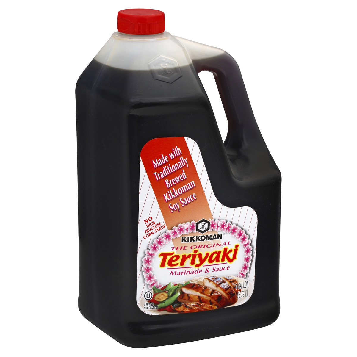 slide 6 of 9, Kikkoman Teriyaki Marinade & Sauce 1 gal, 1 gal