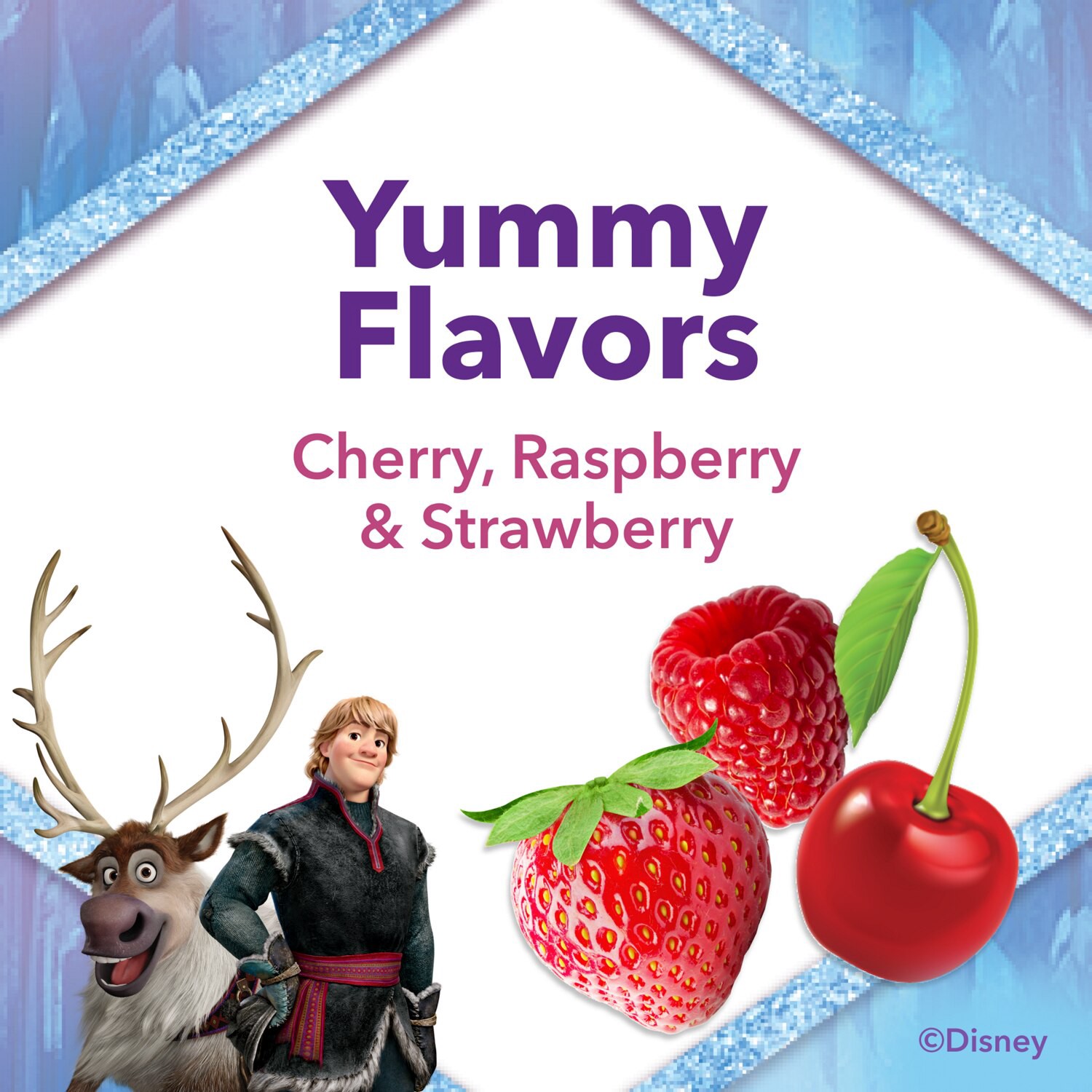 slide 4 of 7, L'il Critters Frozen Daily Kids Multivitamin Gummies Assorted Berry Flavors for Ages 2+ Toddlers and Kids, Disney Multivitamin Gummies with 11 Essential Nutrients, 95-190 Day Supply, 190 Gummies, 190 ct