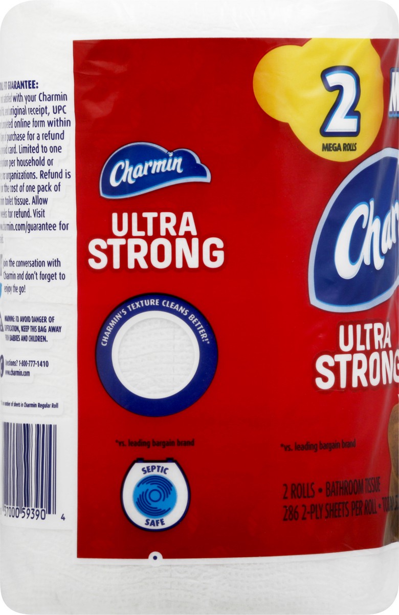 slide 8 of 8, Charmin 2Mega Roll Ult Tiss, 572 ct