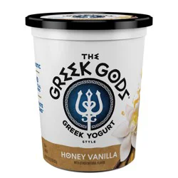 The Greek Gods Honey Vanilla Greek Style Yogurt 32 oz. Tub