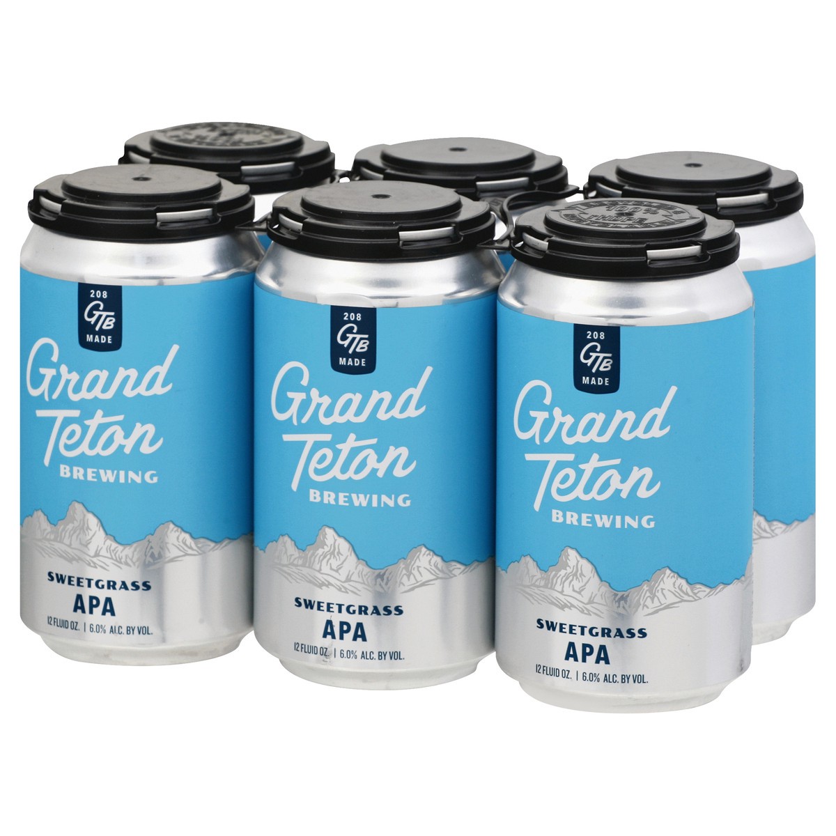 slide 5 of 8, Grand Teton Brewing Co. Grand Teton Sweetgrass American Pale Ale Bottles, 6 ct; 12 oz