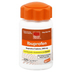 slide 1 of 1, Harris Teeter Ibuprofen Caplets Orange, 225 ct