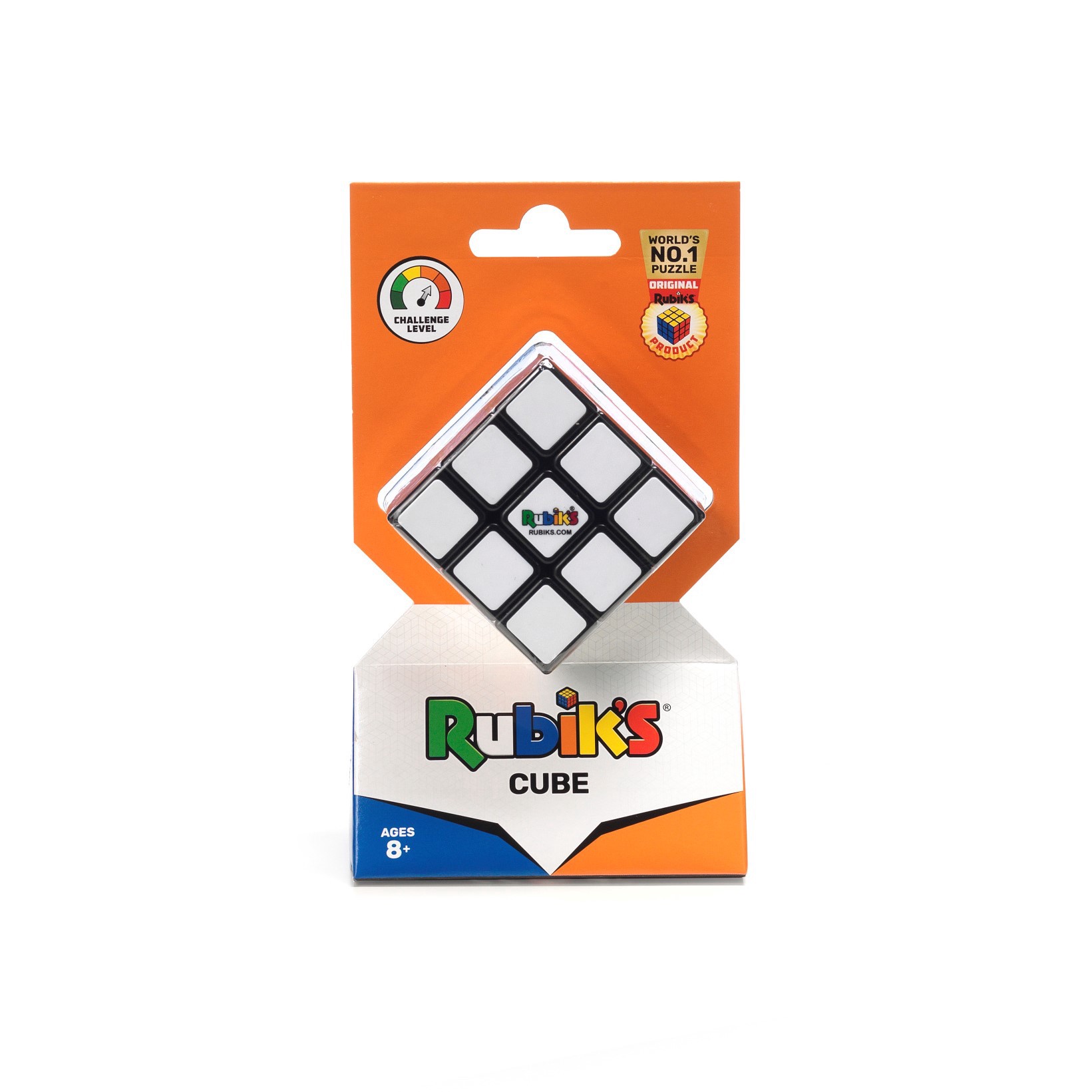 slide 2 of 5, Rubik's Rubik''s Cube, The Original 3x3 Colour-Matching Puzzle, Classic Problem-Solving Cube, 1 ct