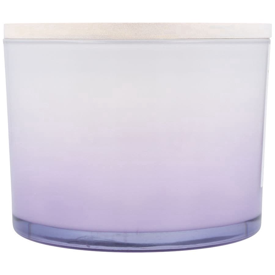 slide 3 of 4, Modern Expressions Scented Candle Lavender Woods, 13 oz