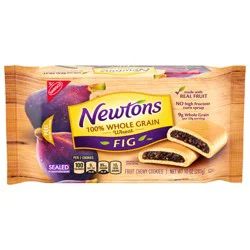 Newtons 100% Whole Grain Wheat Soft & Fruit Chewy Fig Cookies, (Fig Bars), 10 oz Pack