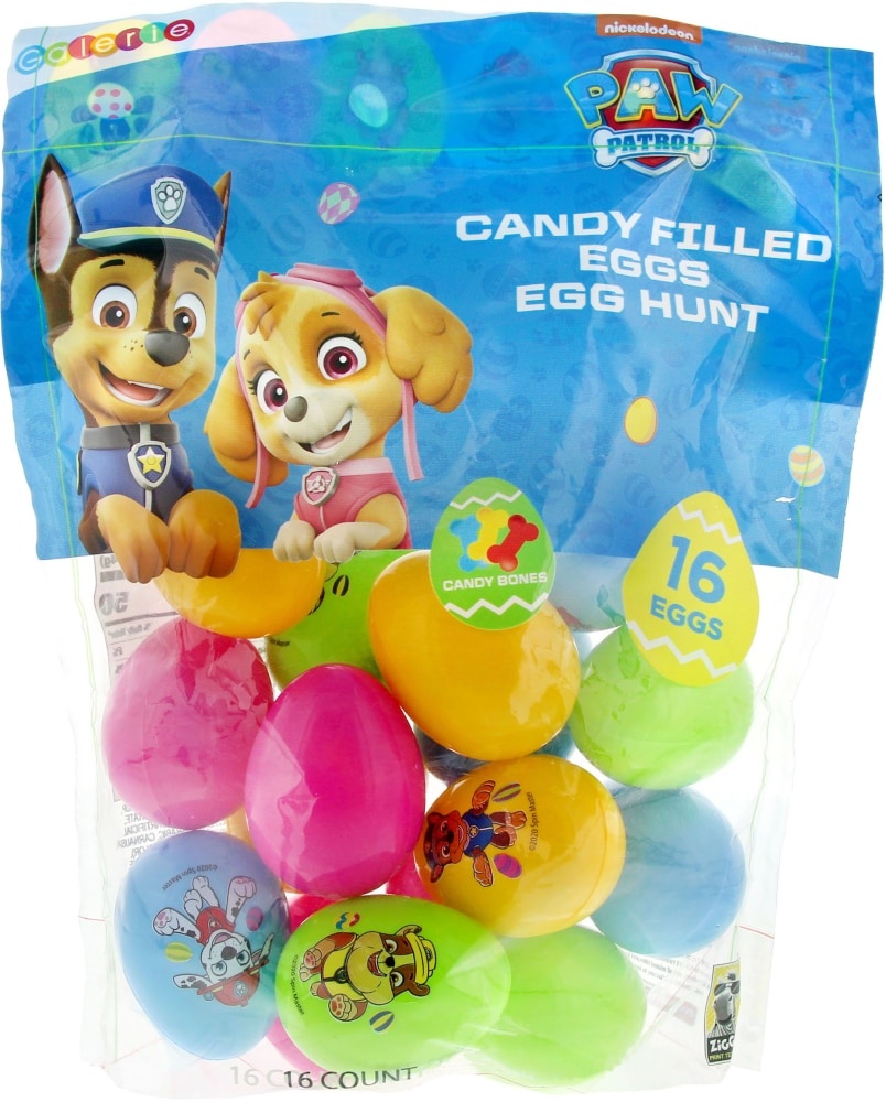 slide 1 of 1, Galerie Paw Patrol Candy Filled Eggs, 16 ct