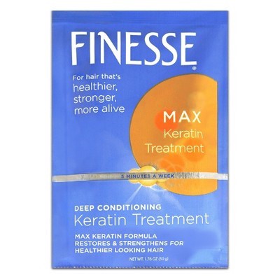 slide 1 of 1, Finesse Max Deep Conditioning Keratin Treatment, 1.76 oz