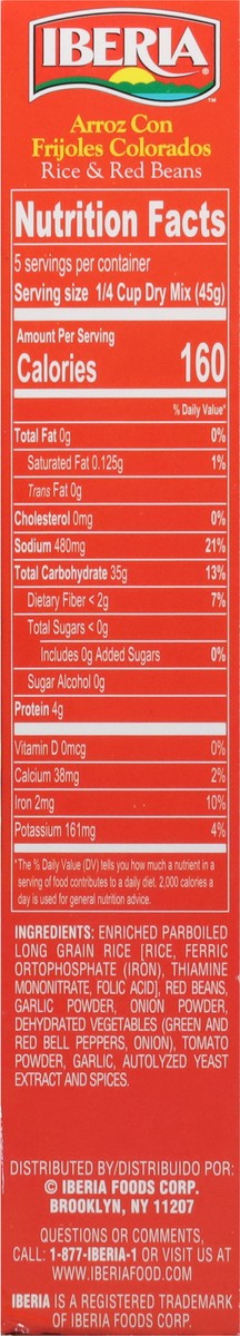slide 13 of 14, Iberia Rice & Red Beans 8 oz, 8 oz