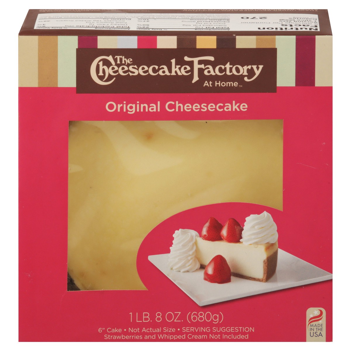 slide 1 of 4, The Cheesecake Factory At Home Original Cheesecake 6 Inch 24 oz, 24 oz