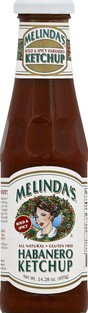 slide 1 of 3, Melinda's Ketchup 14.28 oz, 12.3 oz