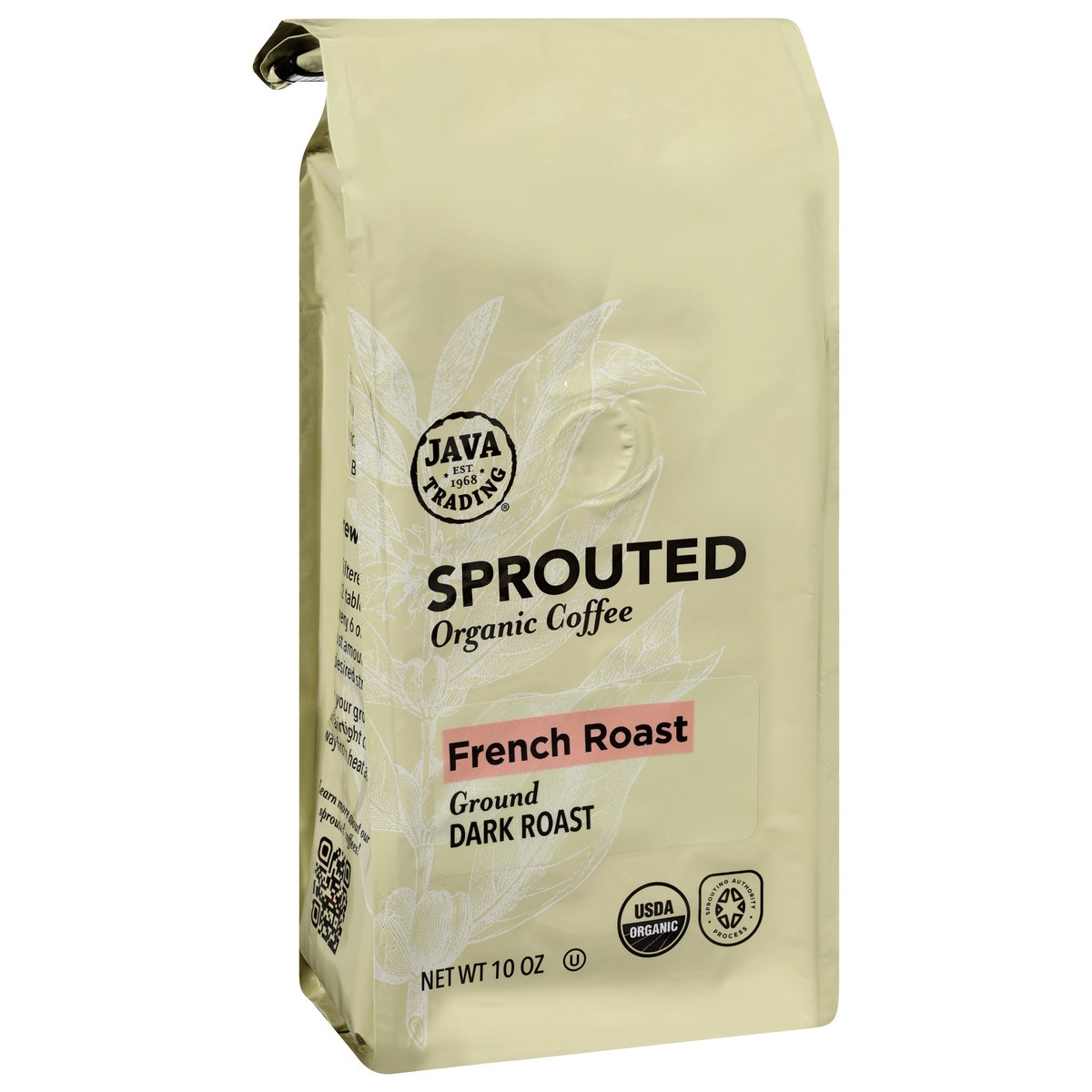 slide 6 of 13, Java Trading Organic Ground Dark Roast French Roast Coffee 10 oz, 10 oz