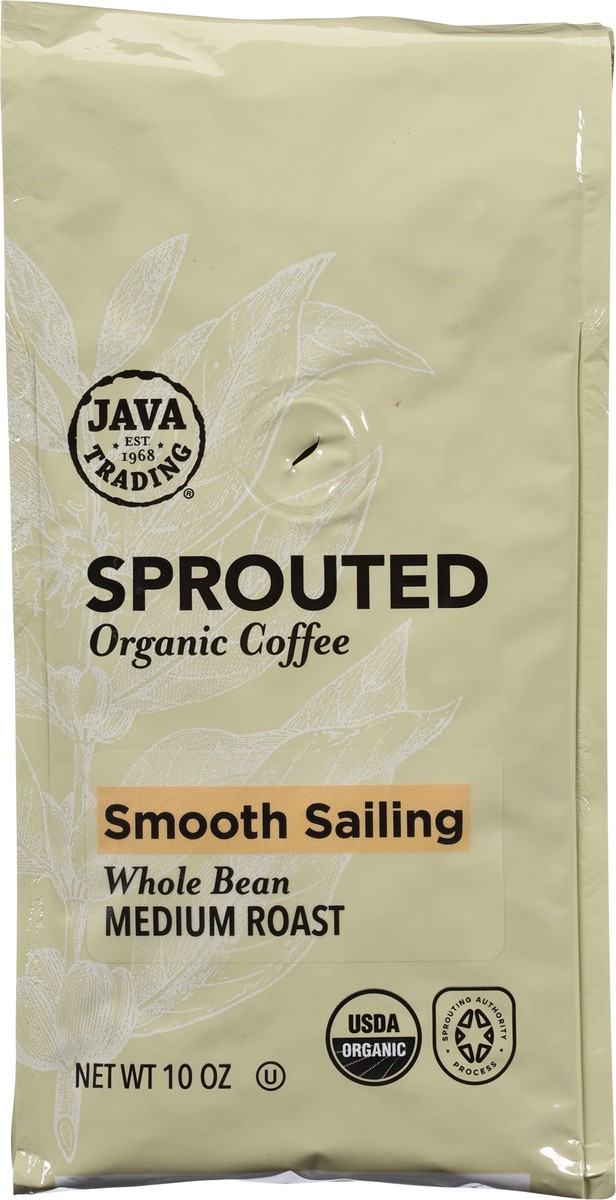 slide 3 of 13, Java Trading Organic Ground Whole Bean Medium Roast Smooth Sailing Coffee 10 oz, 10 oz
