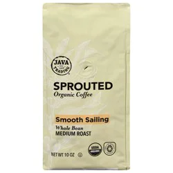 Java Trading Organic Ground Whole Bean Medium Roast Smooth Sailing Coffee 10 oz