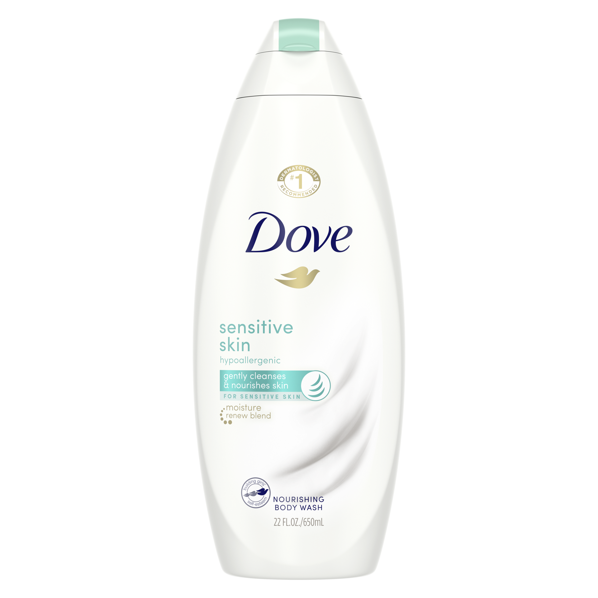 slide 4 of 4, Dove® deep moisture body wash, 20 fl oz