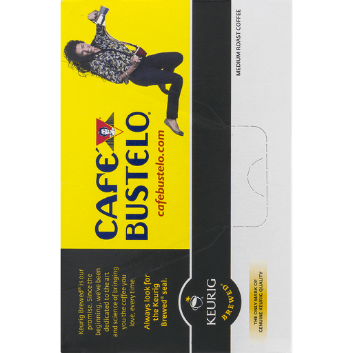 slide 6 of 8, Café Bustelo Colombian Coffee K-Cup Pods, 12 ct