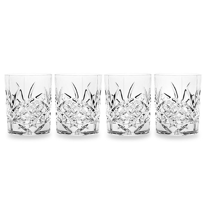 slide 2 of 2, Godinger Dublin Double Old Fashioned Glasses, 4 ct