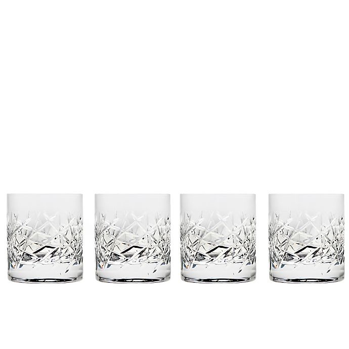 slide 3 of 3, Top Shelf Glasses Graffiti Double Old Fashioned Glasses, 4 ct