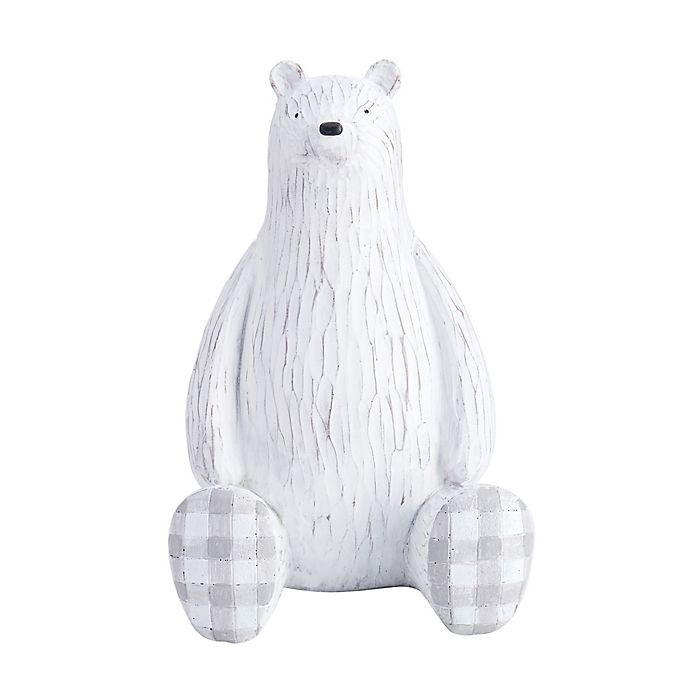 slide 1 of 2, Elements Polar Bear Bookend - White, 1 ct
