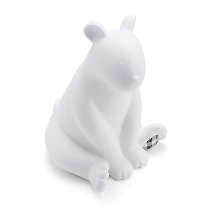 slide 2 of 2, Elements Ceramic Bear Night Light - White, 1 ct