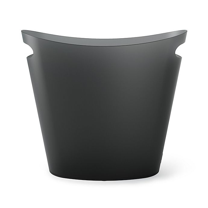 slide 2 of 3, Simply Essential Slim Trash Can - Black, 2 gal