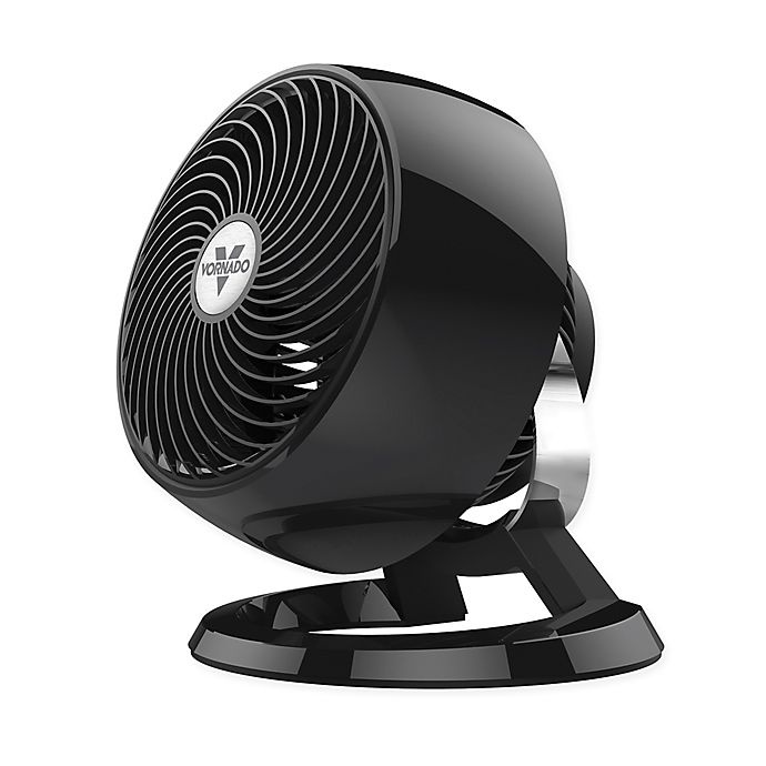 slide 1 of 7, Vornado 5350 Compact Whole Room Air Circulator Table Fan - Black, 1 ct