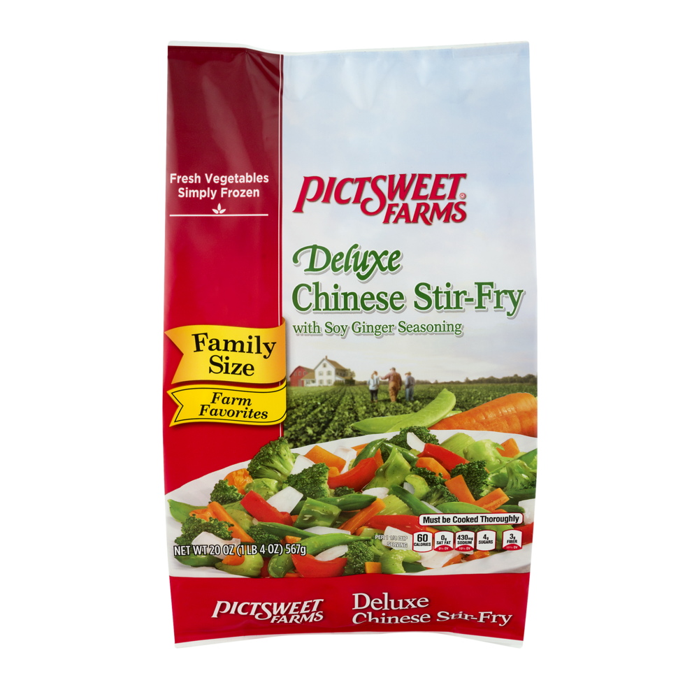 slide 1 of 5, PictSweet Farms Family Size Chinese Stir Fry Vegetables, 20 oz