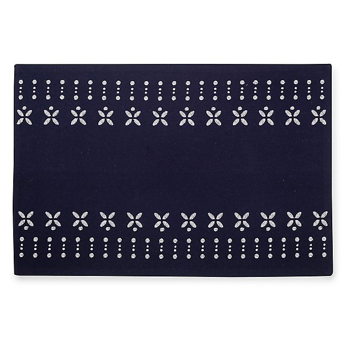 slide 1 of 1, Kate Spade New York Willow Court Placemat - Navy, 1 ct