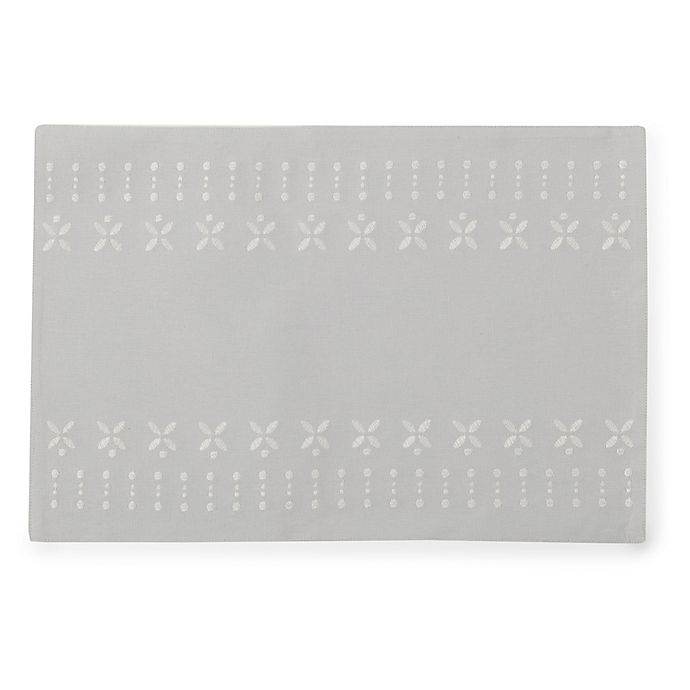 slide 1 of 1, Kate Spade New York Willow Court Placemat - Platinum, 1 ct