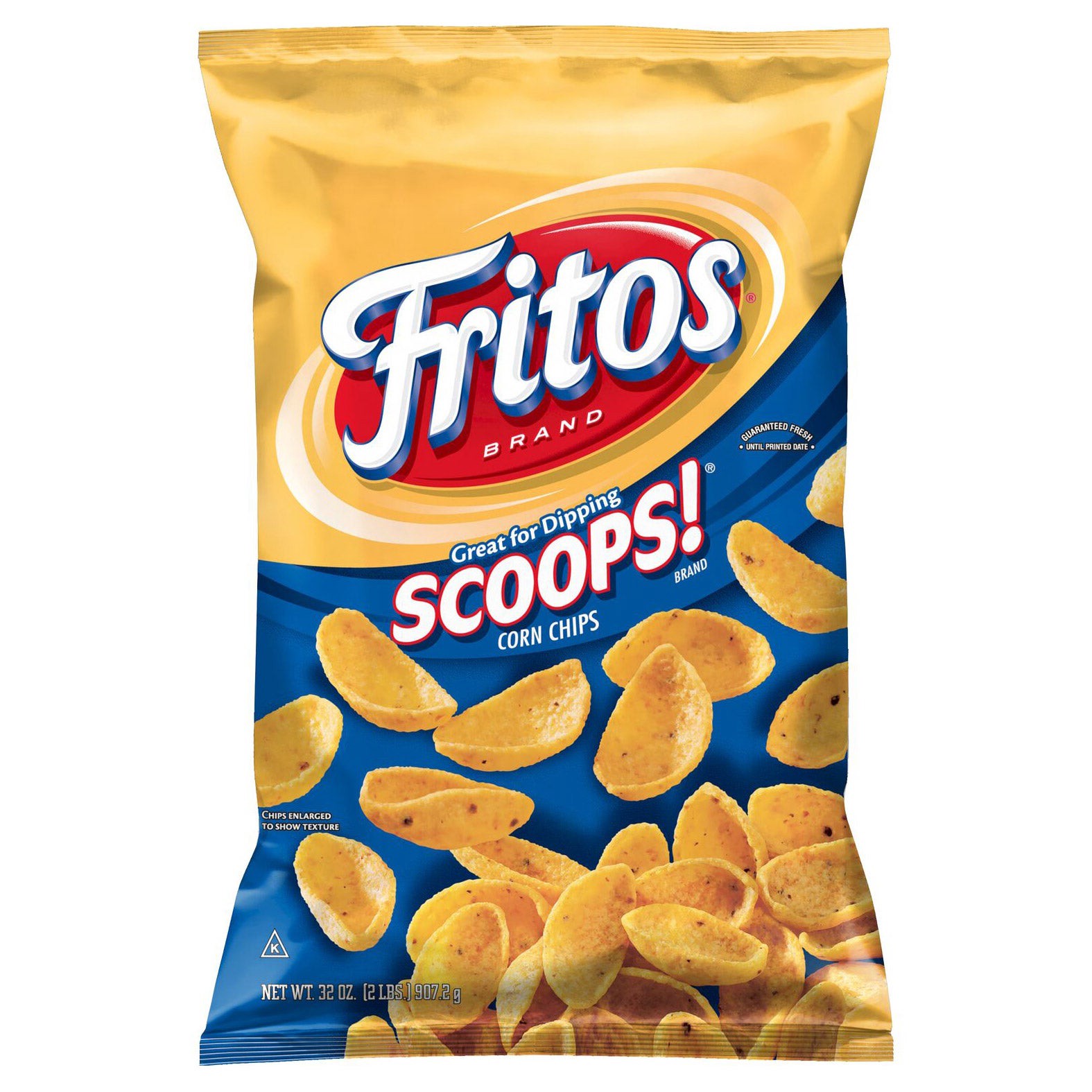 slide 1 of 1, Fritos Scoops! Corn Chips, 