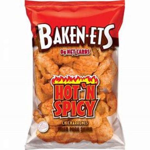 slide 1 of 1, Baken-Ets Hot N Spicy, 4 oz
