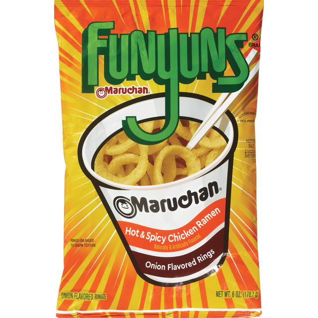 slide 1 of 1, Frito Lay Frito-Lay, Xl Maruchan Hot & Spicy Chips, 6 Oz, 6 oz