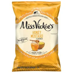 Miss Vickie's Kettle Cooked Potato Chips, Honey Mustard