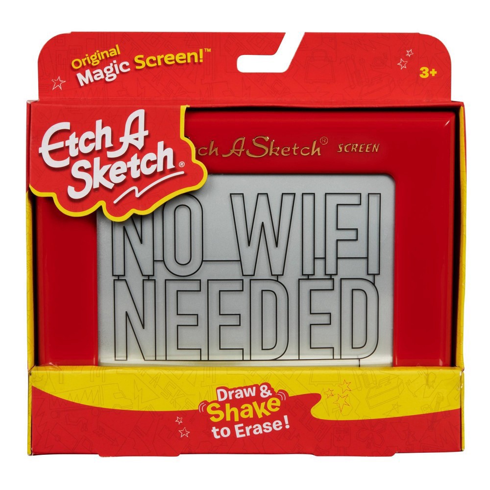 slide 8 of 11, Etch A Sketch - Classic - Red, 1 ct