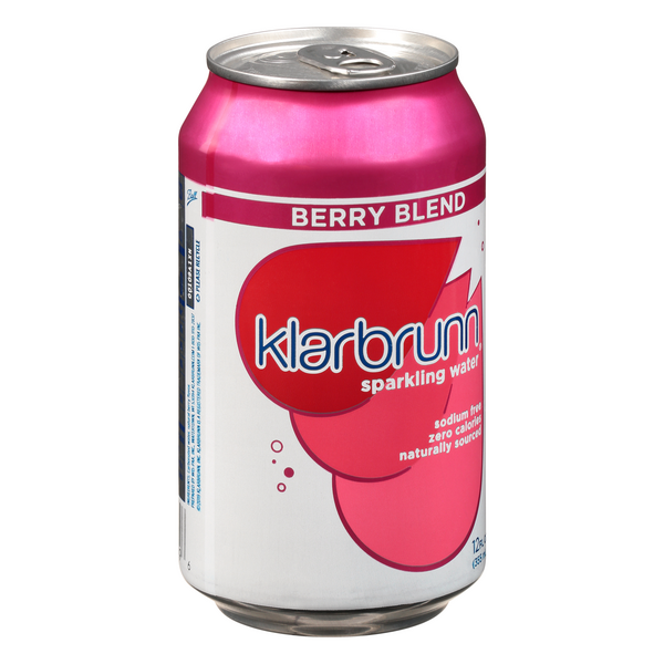 slide 1 of 1, Klarbrunn Sparkling Water, Berry Blend, 12 fl oz